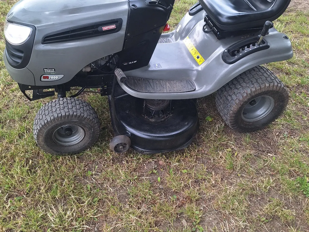 Billede 1 - Havetraktor Craftsman LTS 2000 19.hp briggs&stratt
