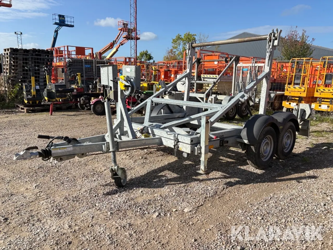 Billede 1 - Kabeltrailer Humbaur SRA 3500