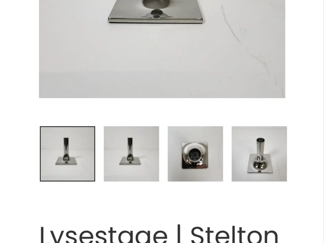 Billede 3 - Stelton lysestager