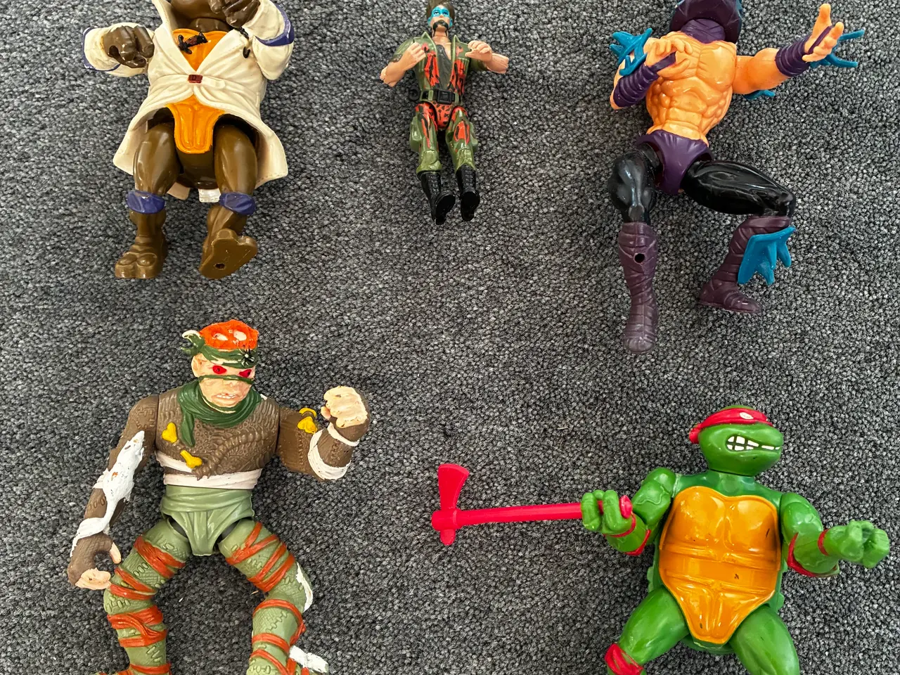 Billede 1 - 5 styk actionfigurer