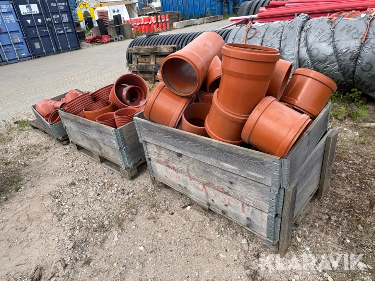 Billede 3 - Parti PVC kloakfittings og overgange