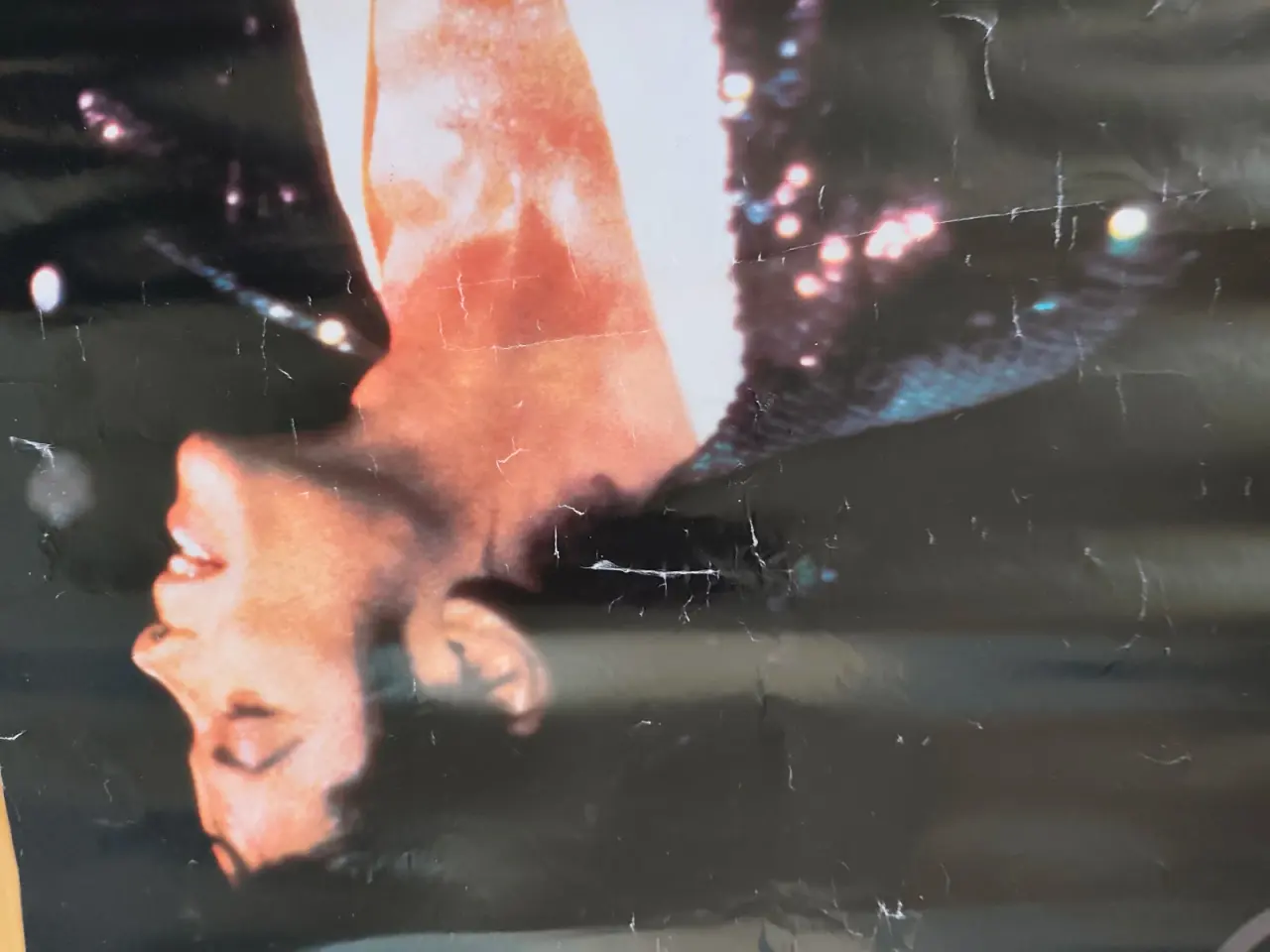 Billede 8 - Lang stor sort plakat med Michael Jackson