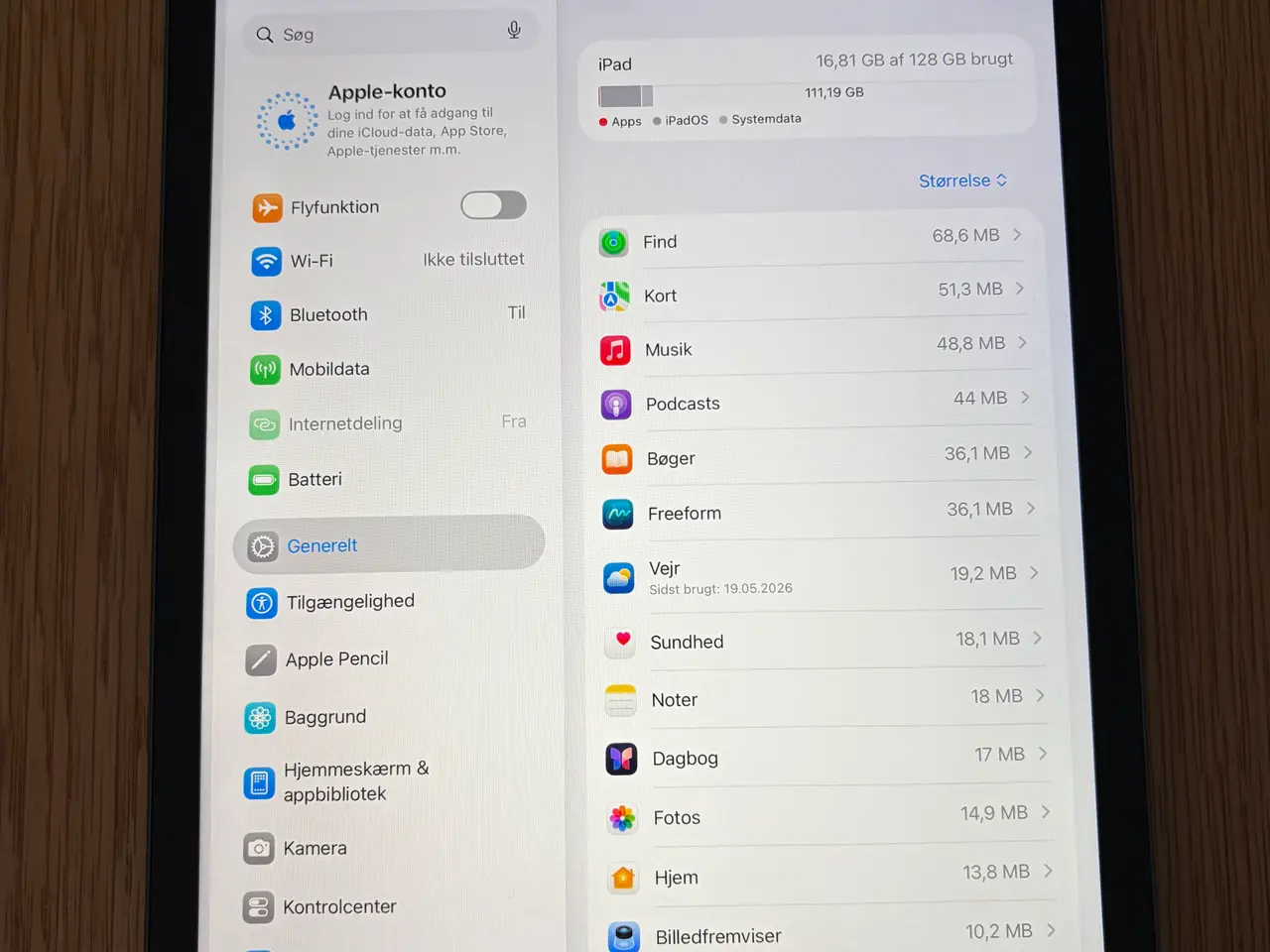 Billede 4 - iPad 8 128GB med simkort (LTE)