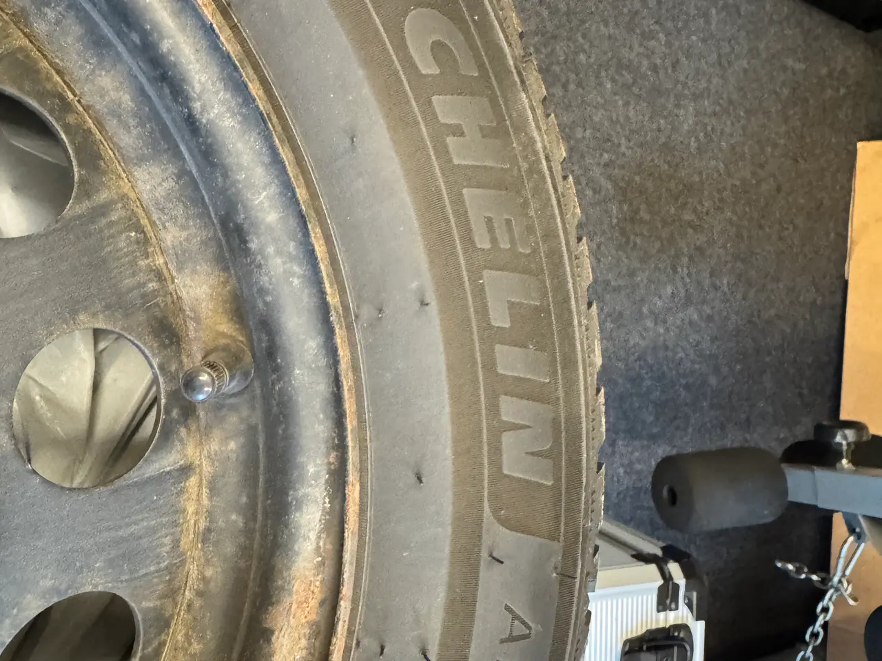 Billede 6 - Michelin Alpin 7 vinterdæk på fælg