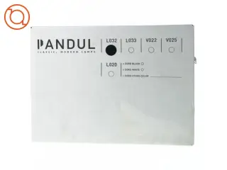 Jørgen Gammelgaard lampe for Pandul, Tip Top 2 Pendel fra Pandul (str. 19,5 cm)