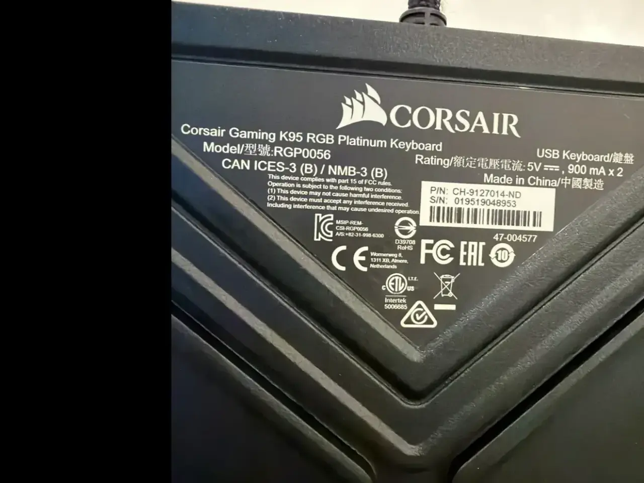 Billede 2 - Corsair tastatur