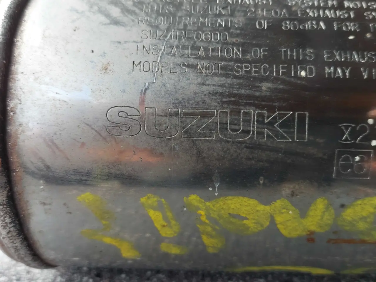 Billede 3 - Suzuki Rf600 udstødning