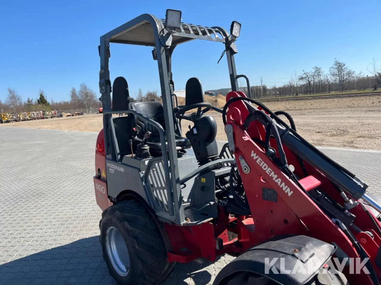 Billede 11 - Minilæsser Weidemann 1160 plus med skovl