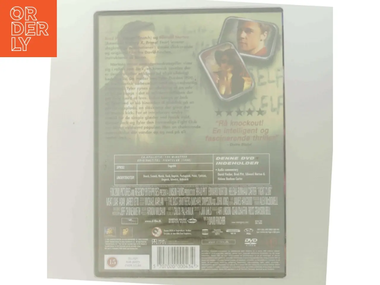 Billede 3 - Fight Club med Brad Pitt (DVD)
