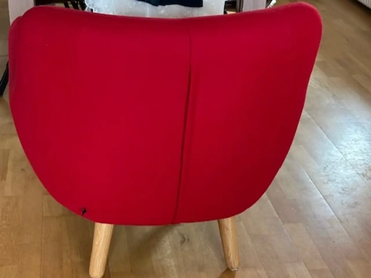 Billede 1 - Rød loungestol