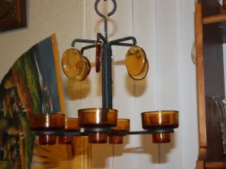 Retro Smedejerns lysestage 