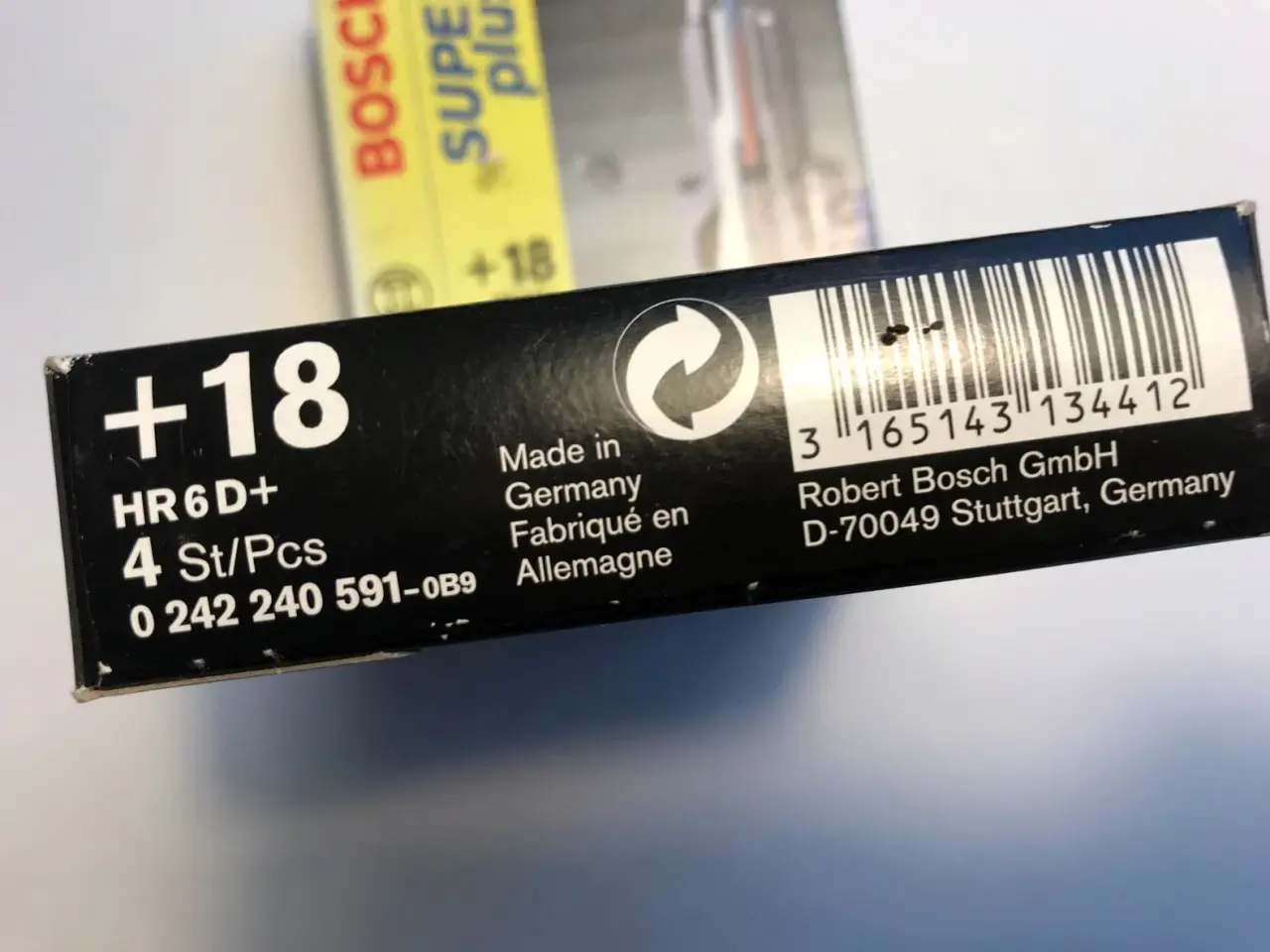 Billede 2 - Tændrør Bosch Iridium HR 6 D+