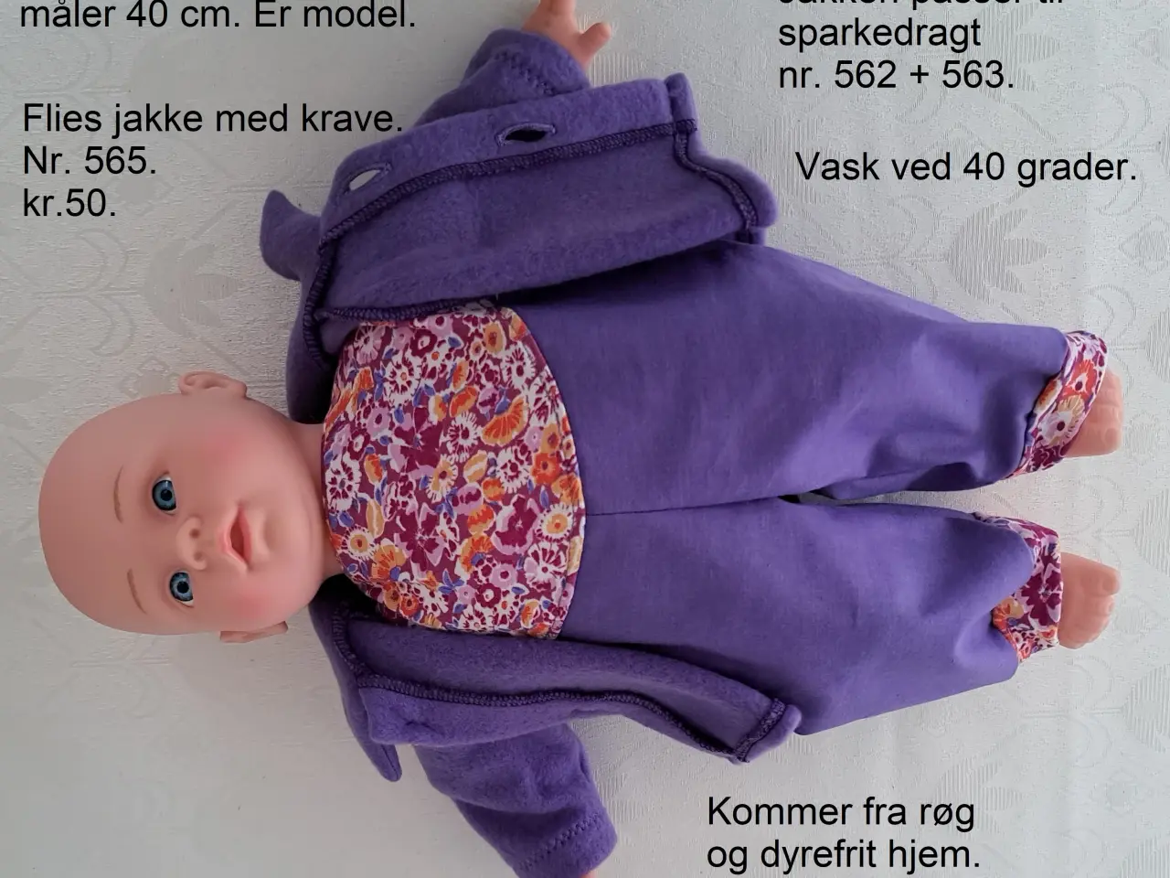 Billede 8 - Dukketøj til Babyborn på 36 og 40cm. 