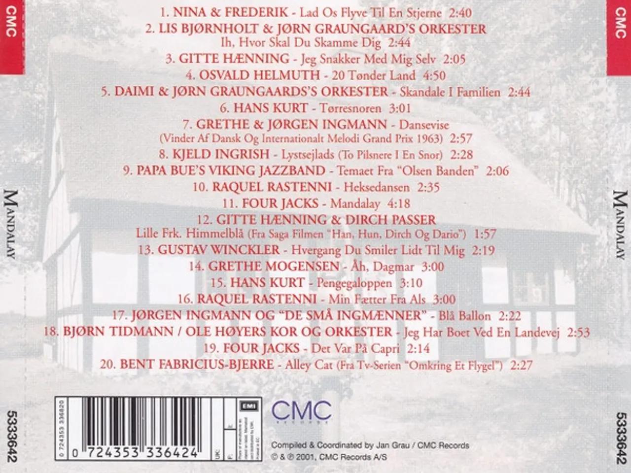 Billede 2 - Diverse kunstnere – Mandalay – CD