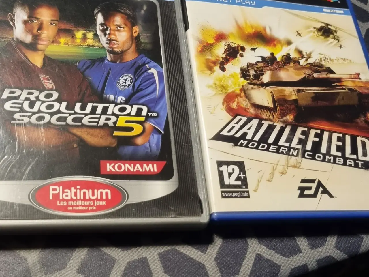 Billede 1 - Pes5 og battlefield 2