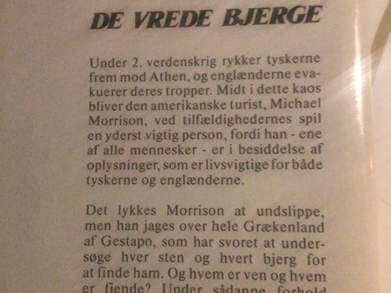 Billede 2 - Leon Uris : De vrede bjerge