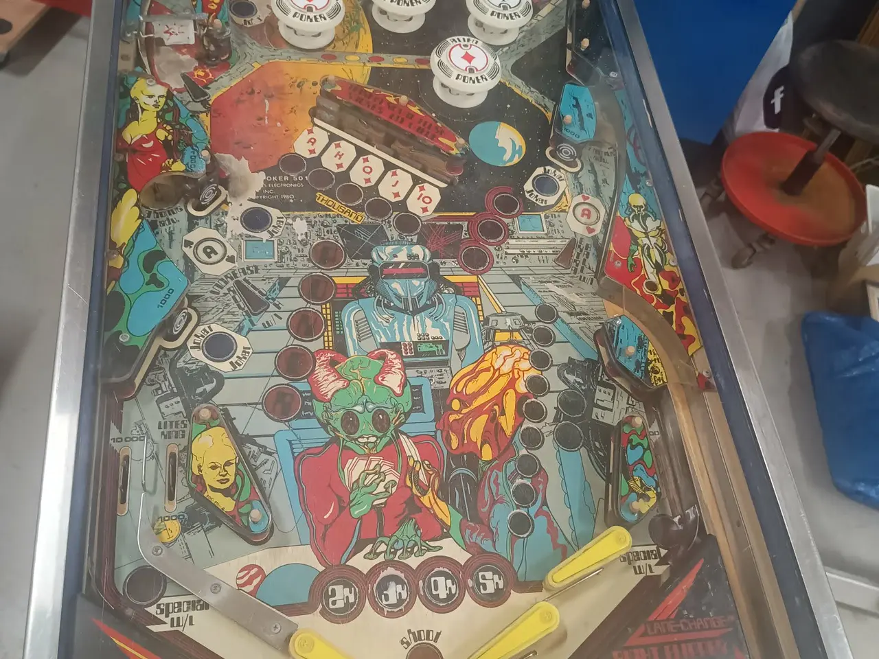 Billede 2 - Alien Poker flippermaskine