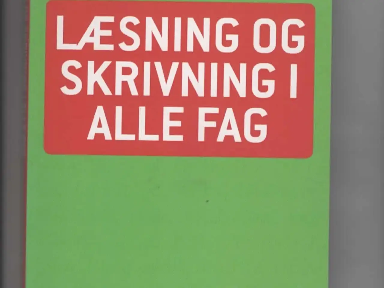 Billede 1 - Faglig læsning