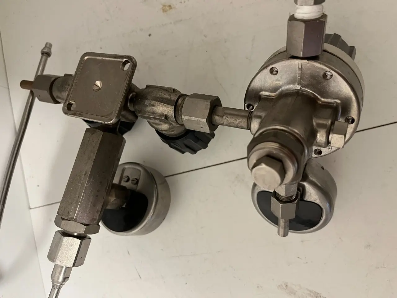 Billede 7 - Messer Griesheim Oxygen Regulator Dual-Stage WIKA