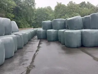 Wrapballer Græs Hø