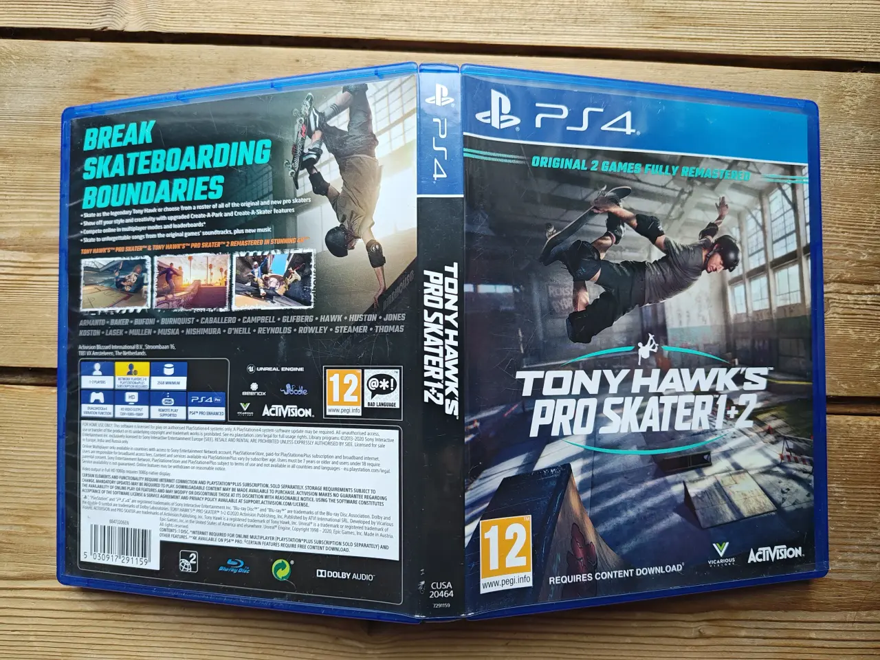Billede 1 - Tony Hawk's Pro Skater 1+2 til Playstation 4 PS4