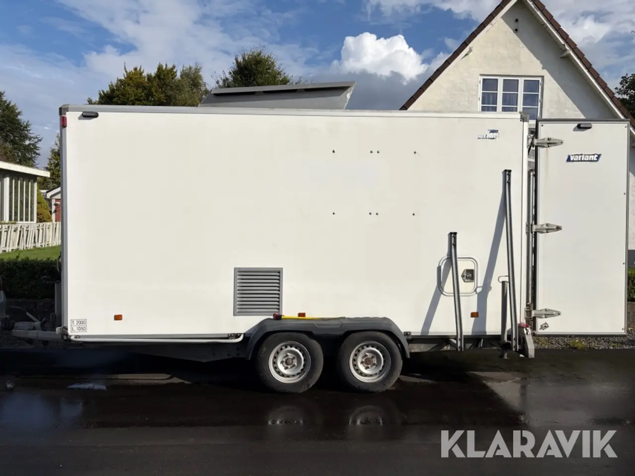 Billede 2 - Trailer Variant 2700C6 Opbygget til strømpeforing af kloak rør