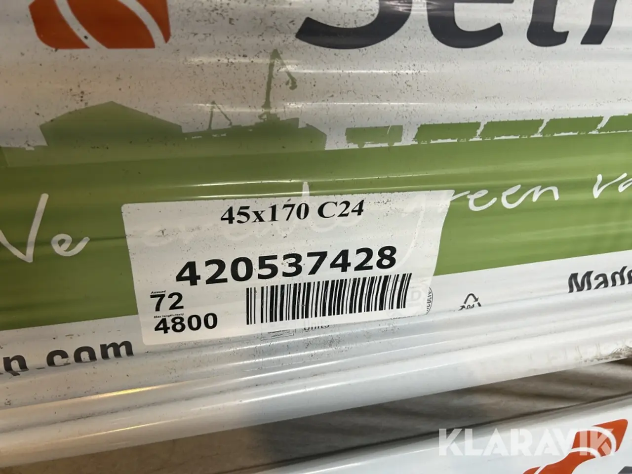 Billede 3 - Spærtræ Setra C24, 72 Styk