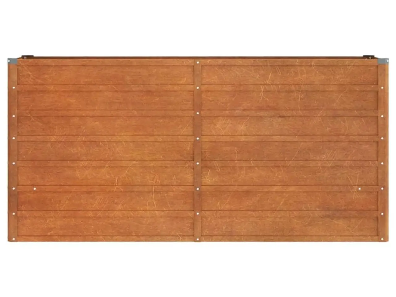 Billede 4 - Højbed i cortenstål 160 x 40 x 77 cm - rustfarvet