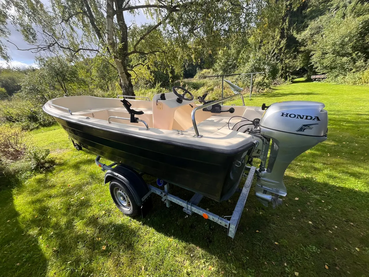 Billede 2 - Ferskvandsbåd! Sea Explorer m. 20 HK Honda 4-takt 