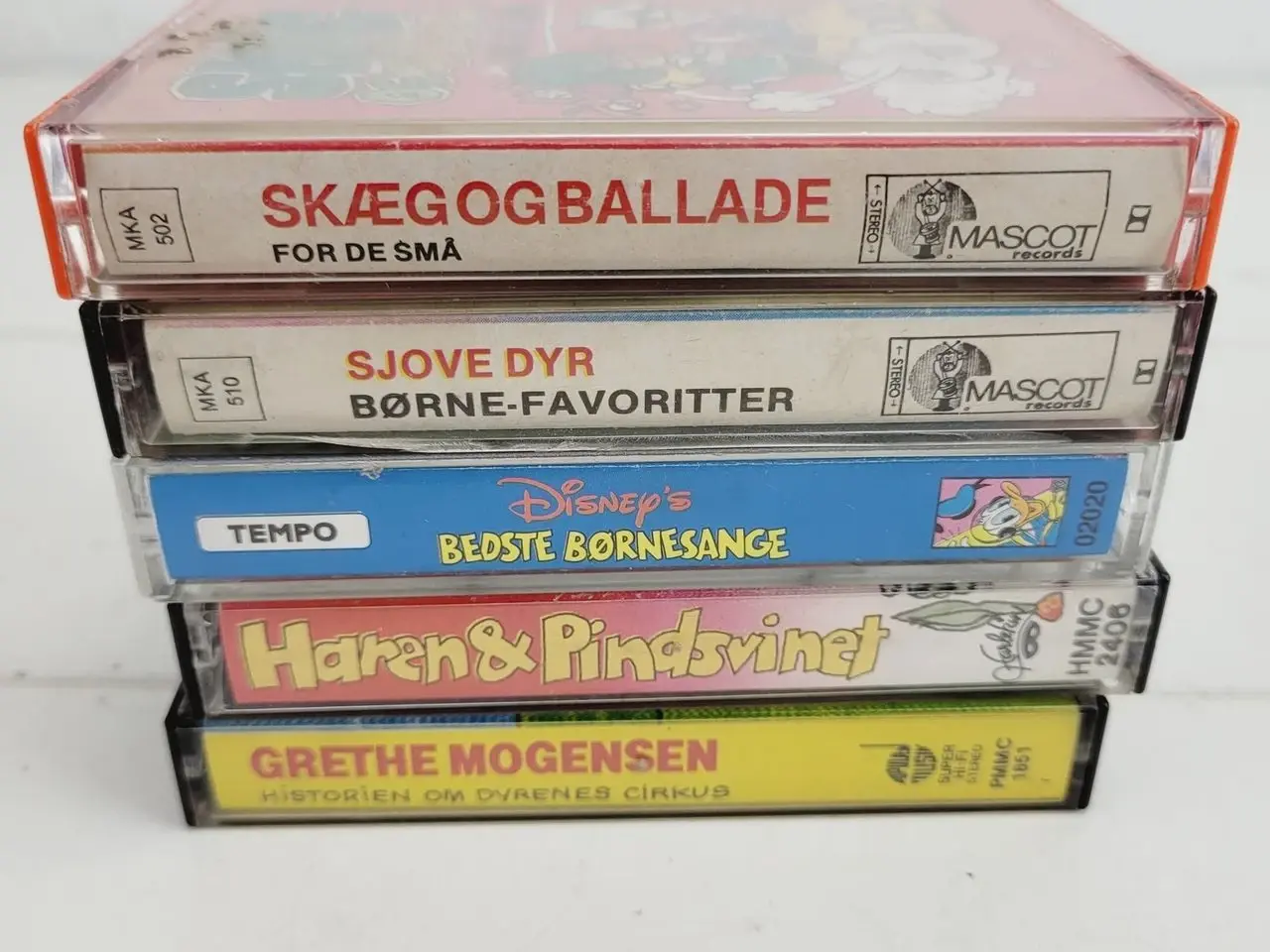 Billede 7 - ⭐️- 5 stk Kassettebånd med Underholdning for Børn 
