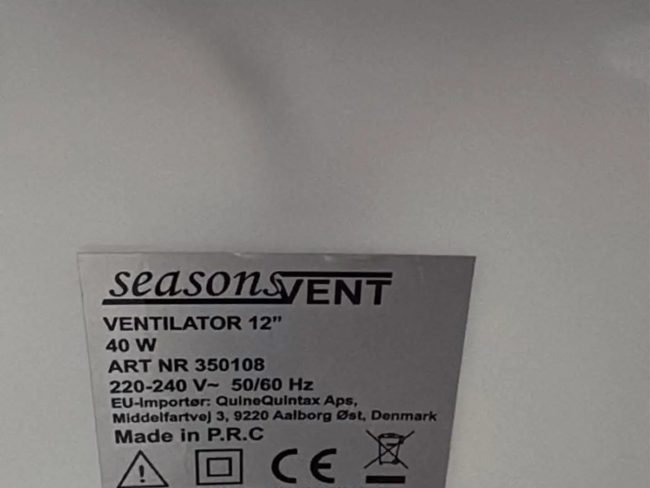 Billede 4 - Ventilator