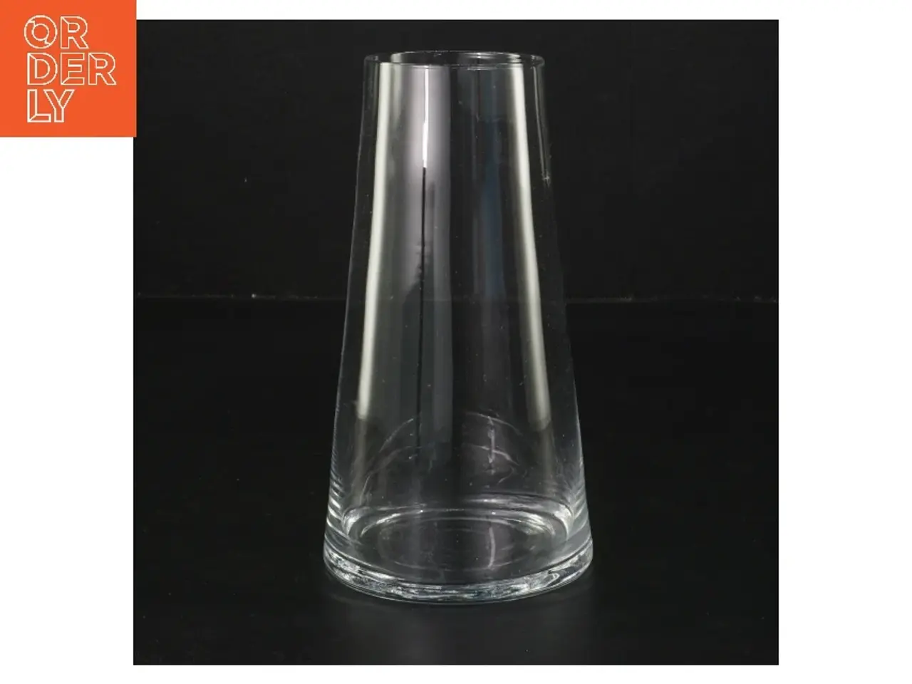 Billede 1 - Glasvase (str. 15 cm)