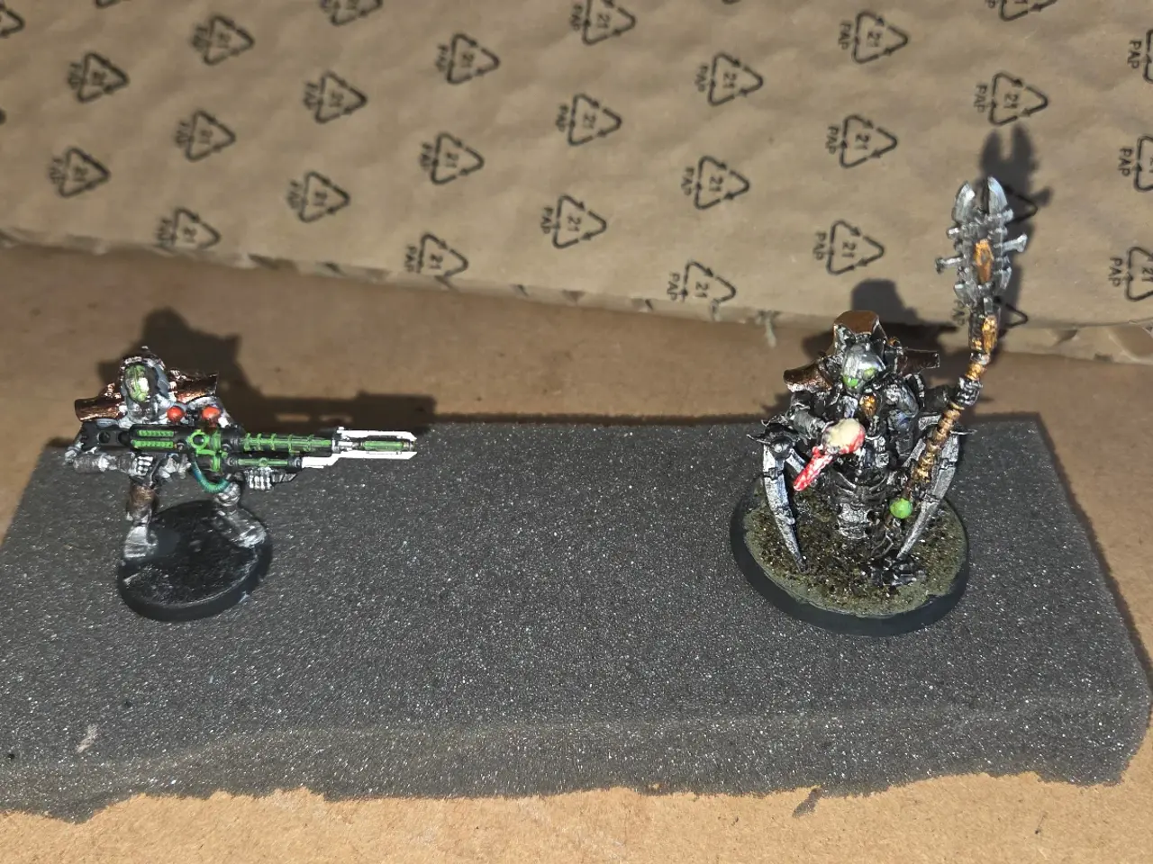 Billede 7 - Stor klassisk Warhammer 40k Necron-hær inkl. Citad