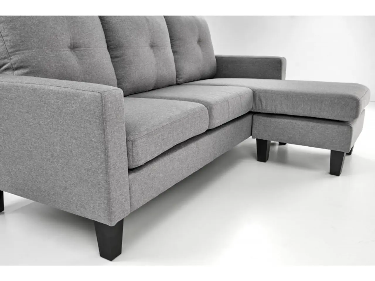 Billede 9 - GERSON sofa med skammel, - Grå
