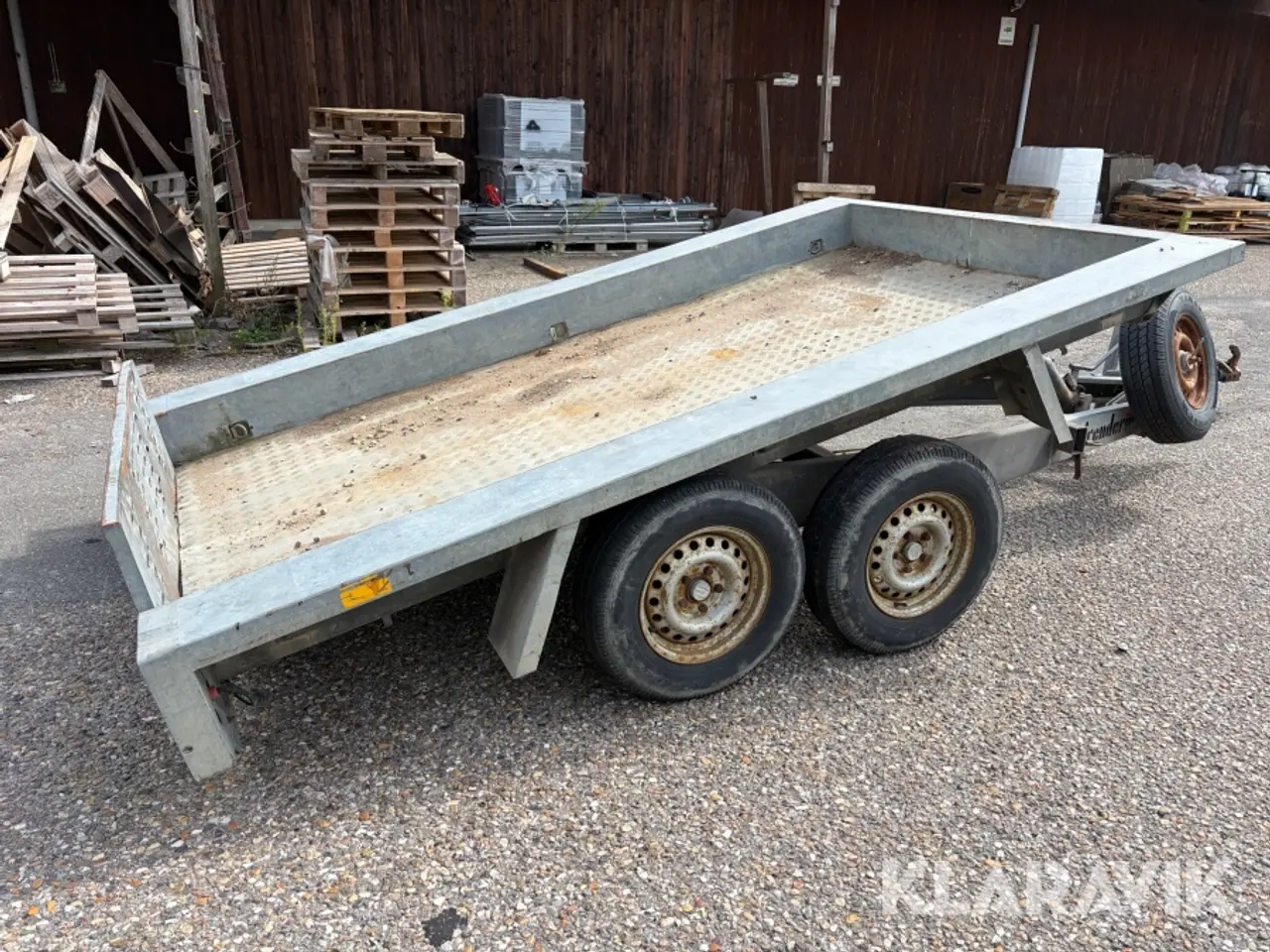 Billede 11 - Maskintrailer Brenderup med tip - 3000kg - 1 styk