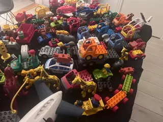 STOR LEGO dublo samle pakke 