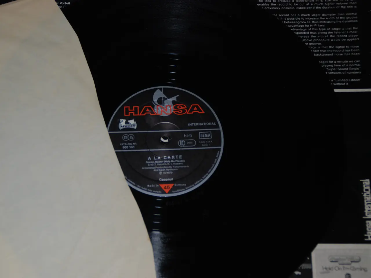 Billede 8 - 4 stk. lp - A LA CARTE