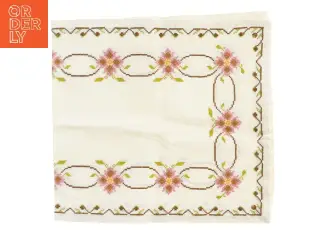 broderet dug/bordløber (str. 45x95 cm)