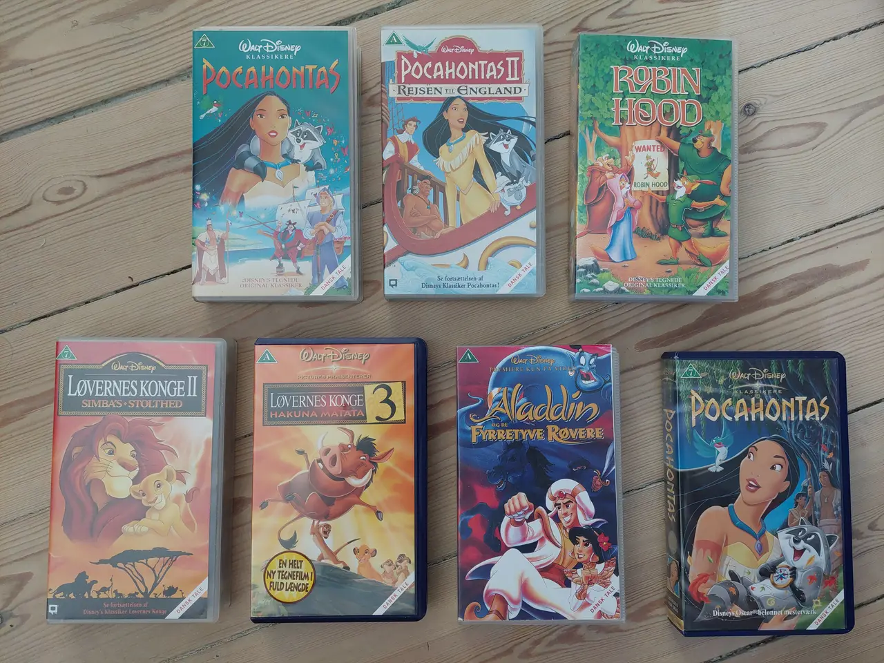 Billede 1 - Disney VHS-pakke – 7 Klassikere