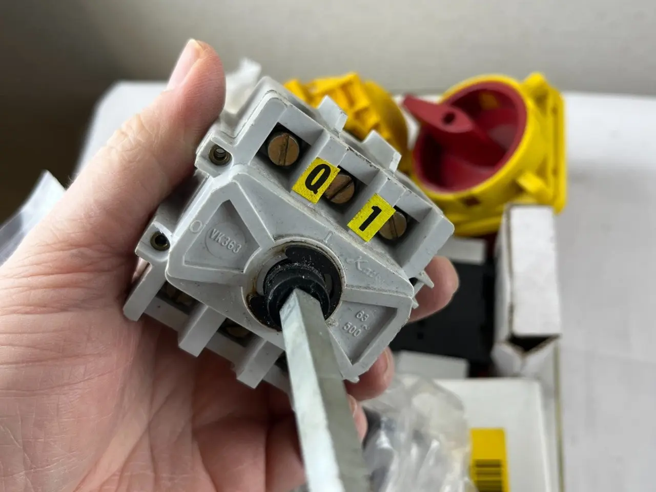 Billede 8 - kontakt parti Allen Bradley ABB blandet parti Stop