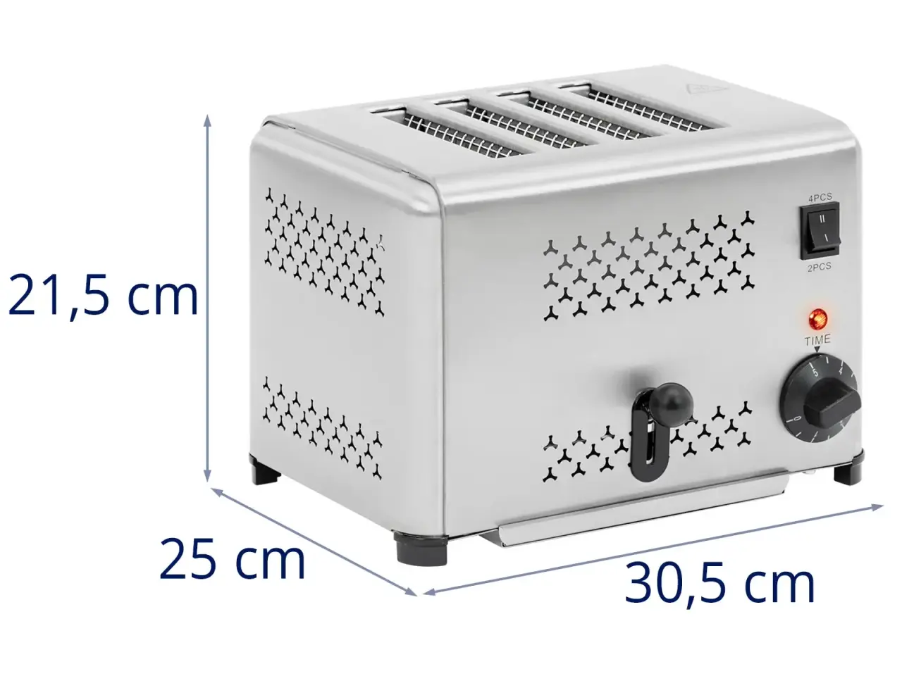 Billede 5 - Brødrister til 4 brød – 1800 W