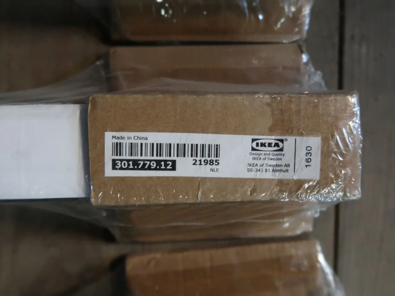 Billede 2 - 4 stk. Bordben -  Rustfrit Stål / IKEA 301.779.12