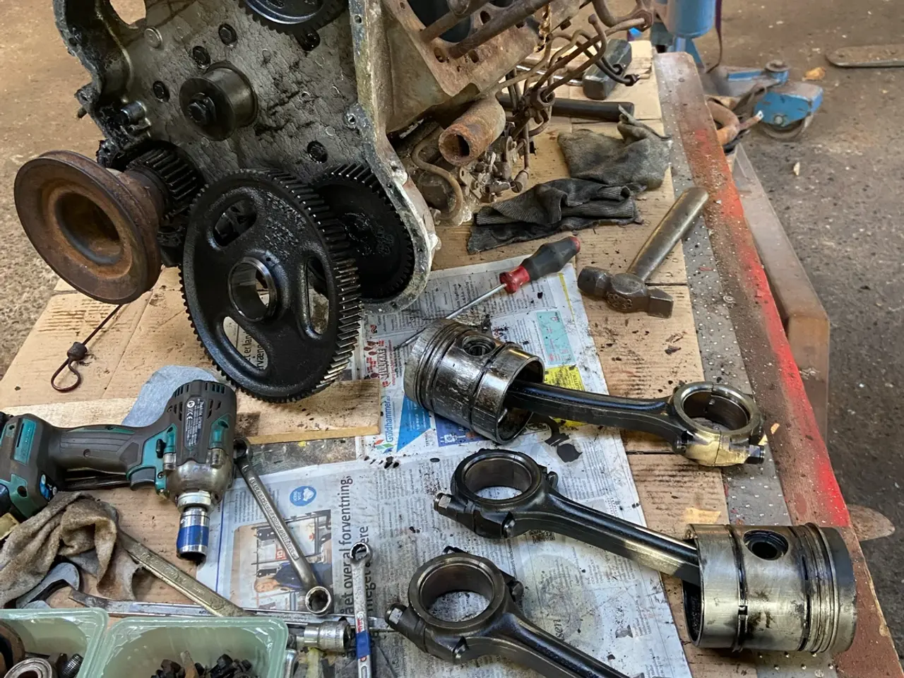 Billede 1 - Massey Ferguson 35 Diesel 3 cyl. Ophug.