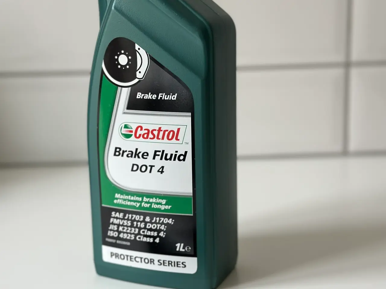 Billede 1 - Bremsevæsketester + Castrol DOT 4 bremsevæske 1L