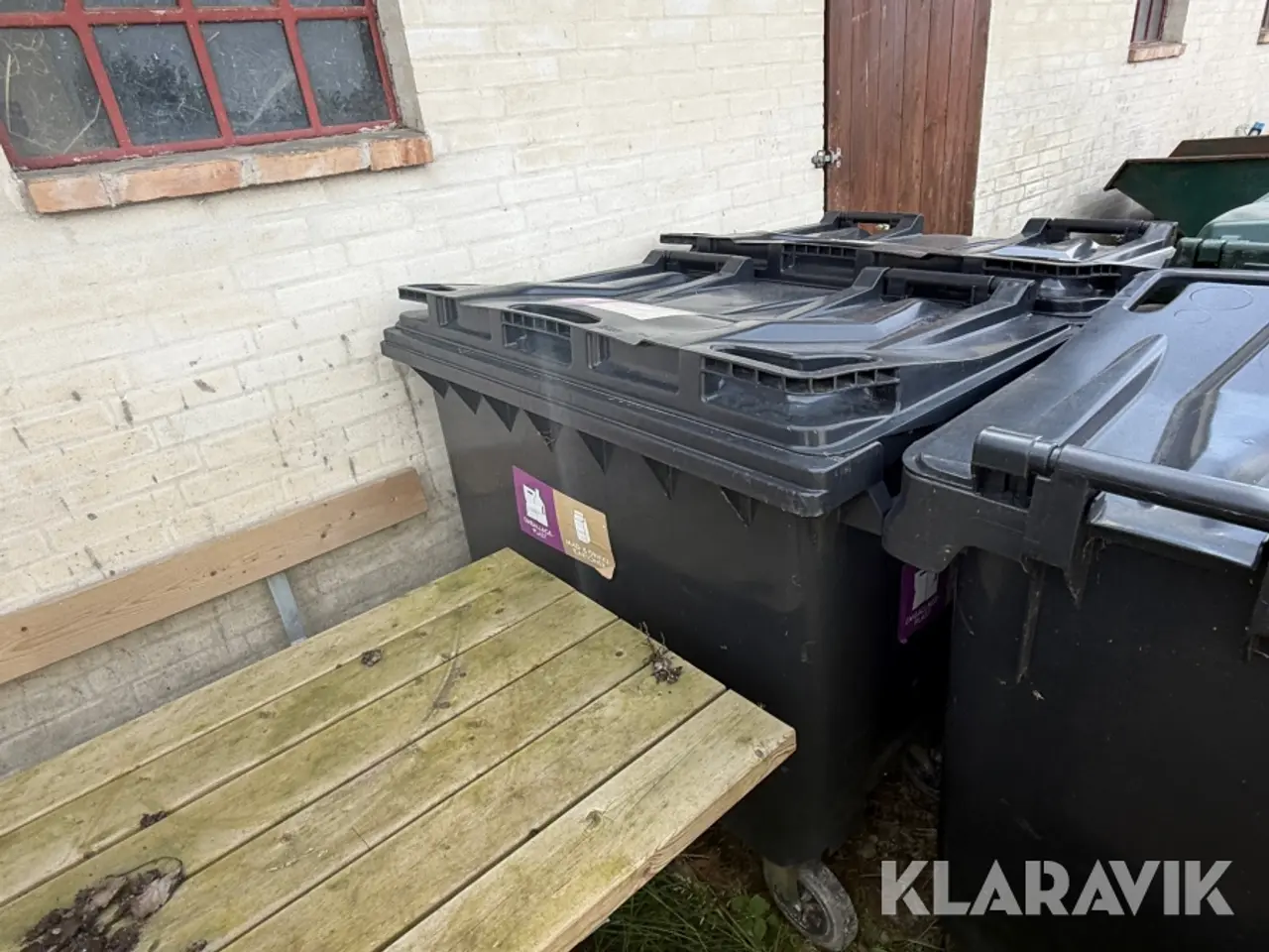 Billede 3 - Affaldscontainer på hjul 4 styk