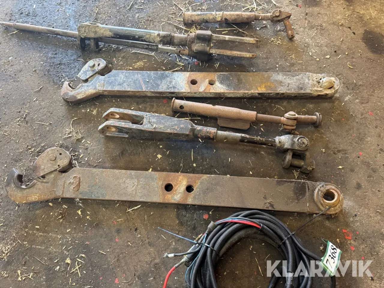 Billede 9 - Lift arme - ISO stik med kabel og presser