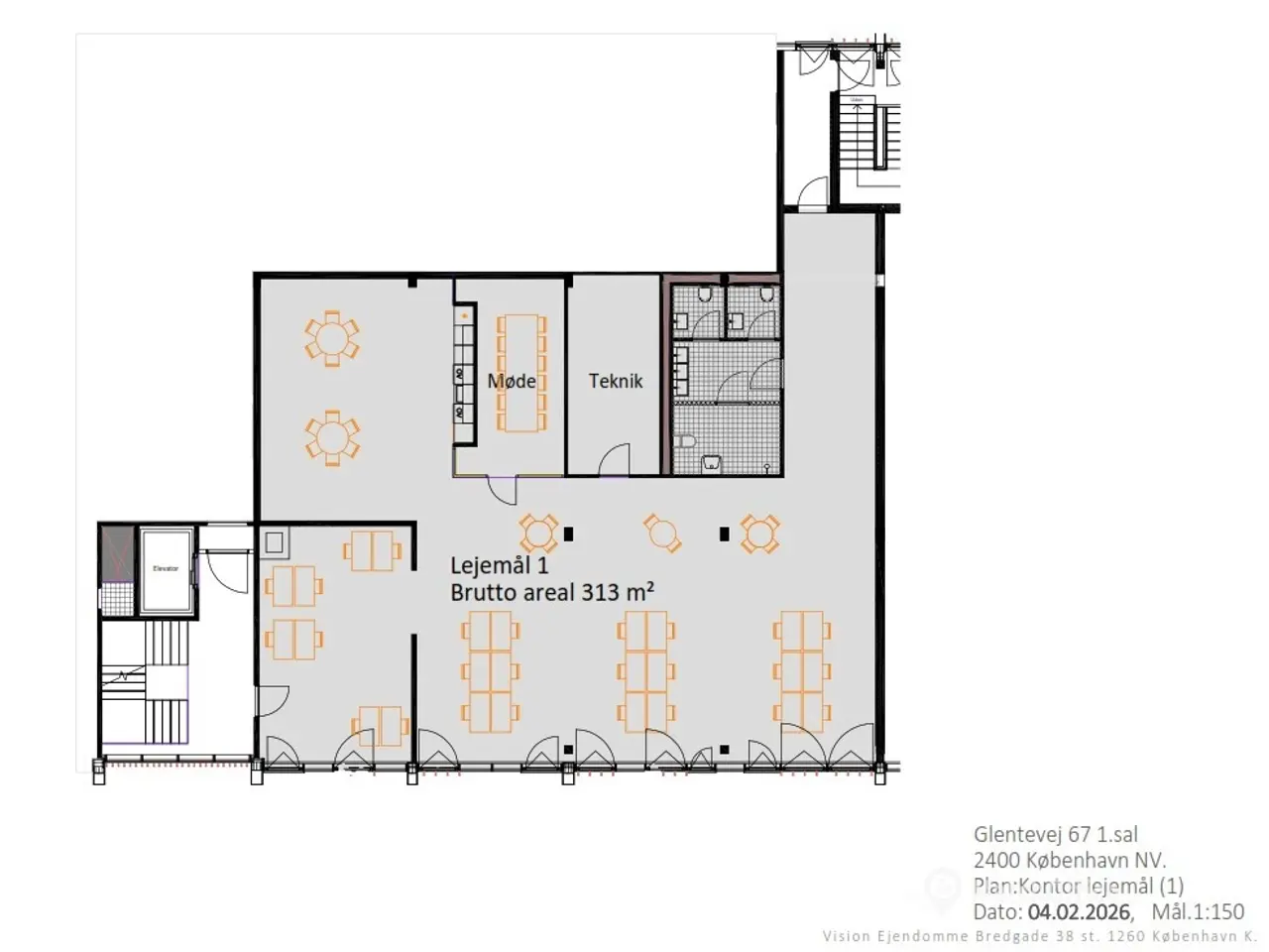 Billede 25 - 3 MÅNEDERS LEJEFRIHED - 313-528 m² nyistandsatte kvadratmeter