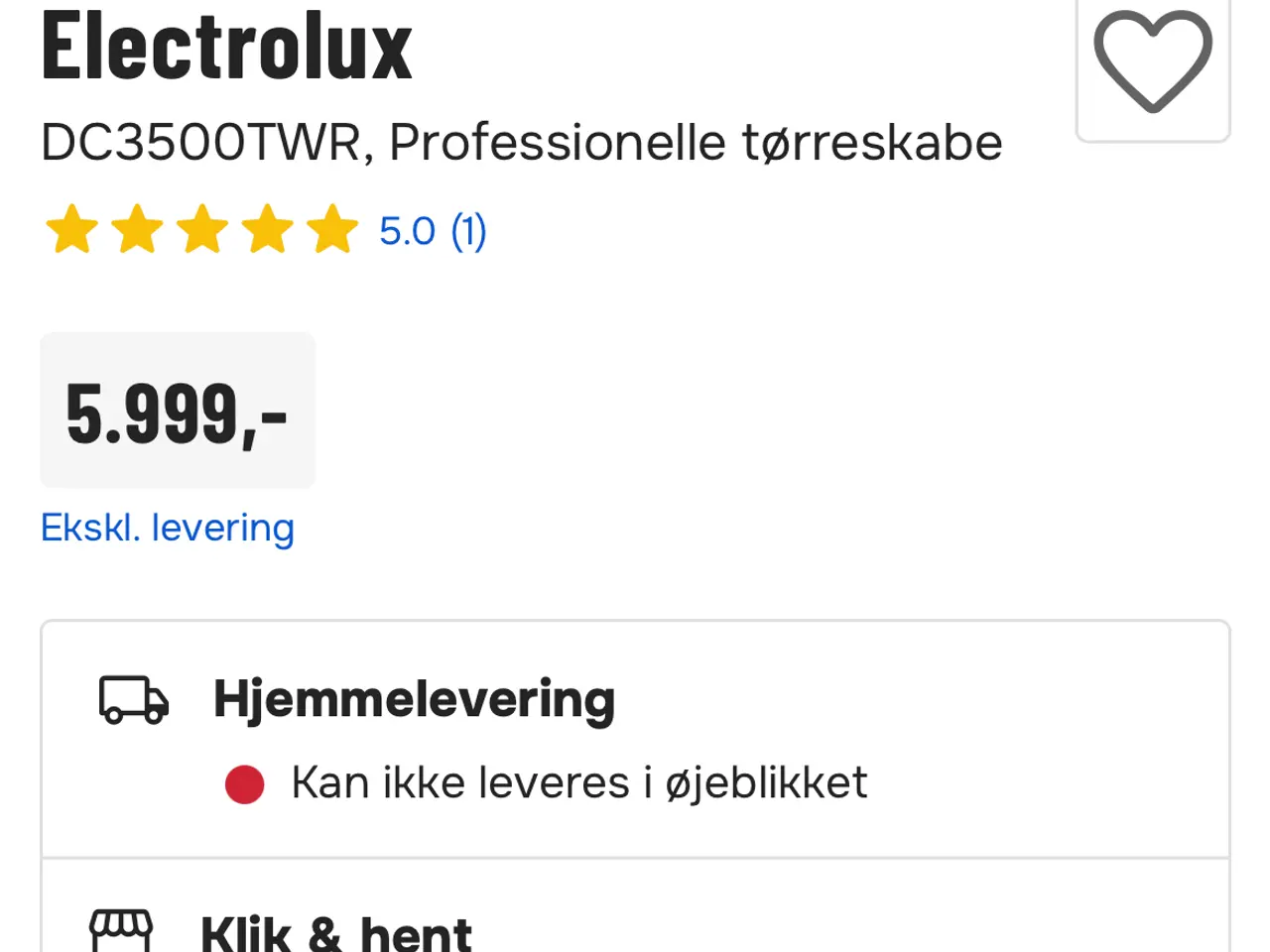 Billede 5 - Super velholdt Electrolux tørreskan