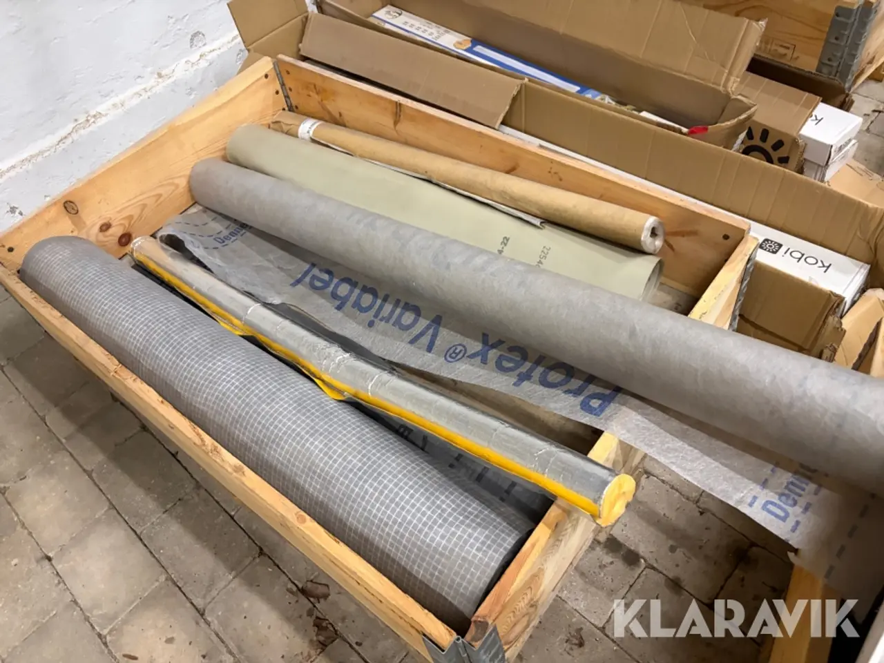 Billede 2 - Diverse ruller med net/plast/folie - cirka 6 ruller
