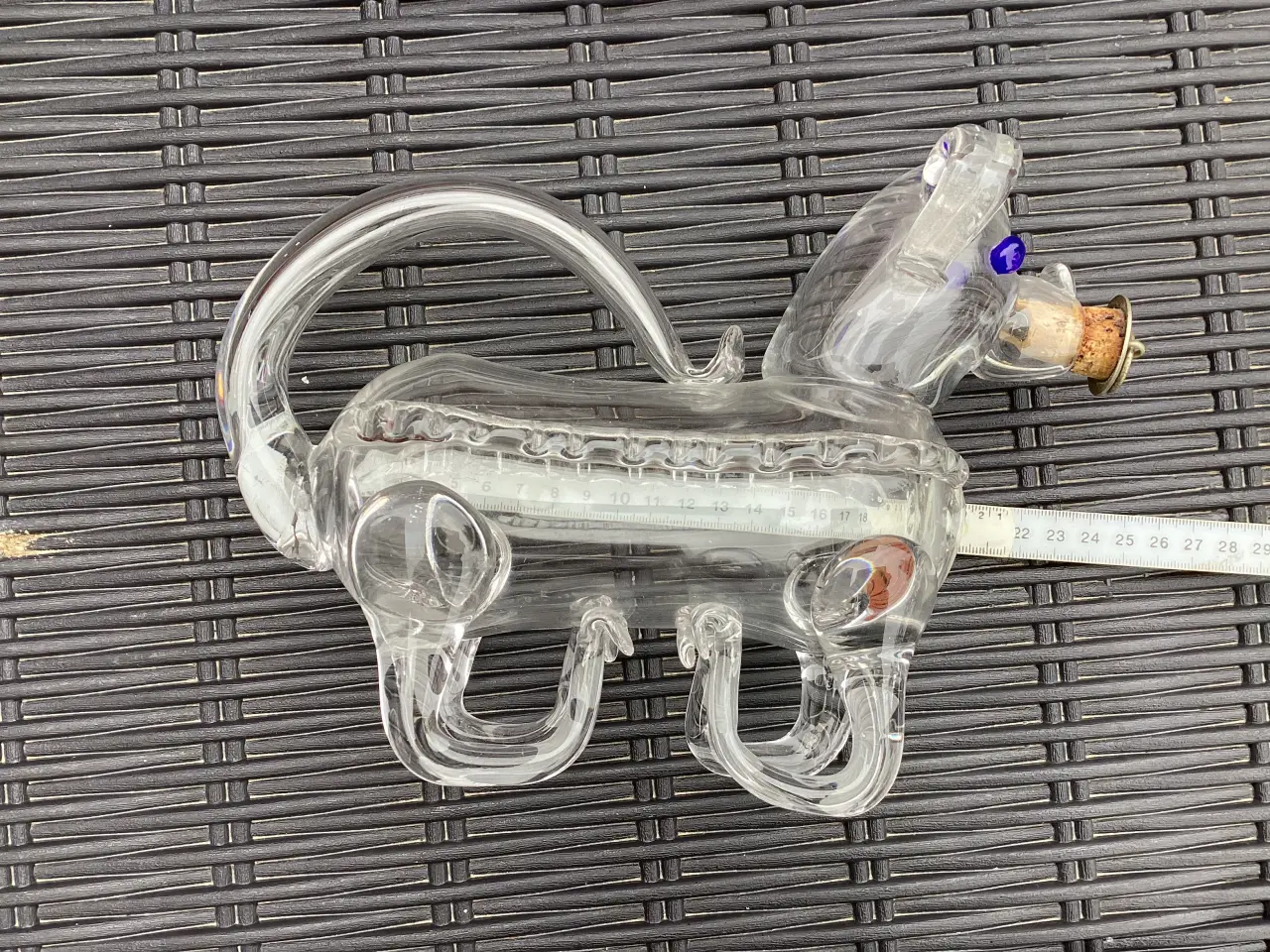 Billede 7 - Snapse hund i klart glas
